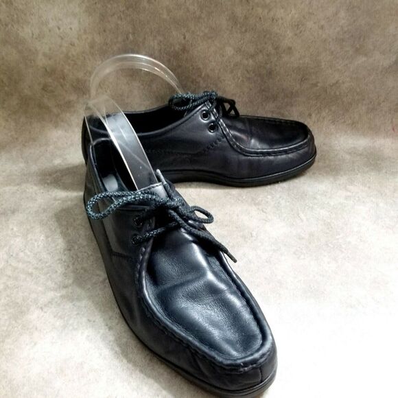 Florsheim Mens Idlers 60617 Size 9 Black  Leather Slip On Casual Loafers main image 8